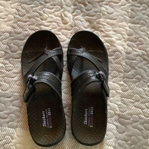 Skechers Sandals Outdoor Living Black Size 9